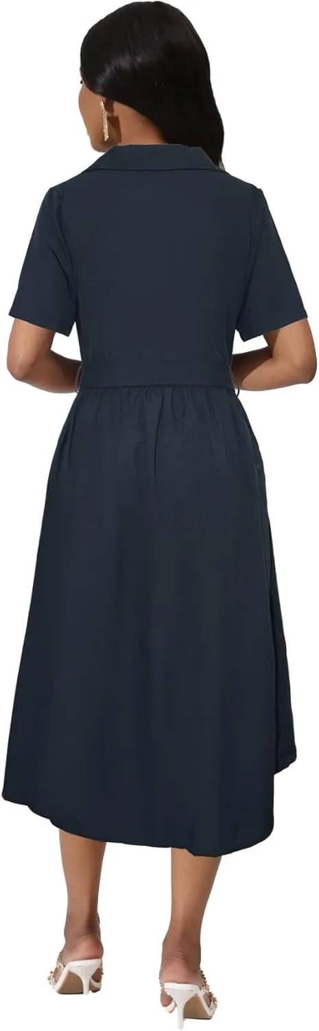 IbuduSexy Church Dresses for Women Maxi Dresses for Women 2025 Casual Office Dress African
