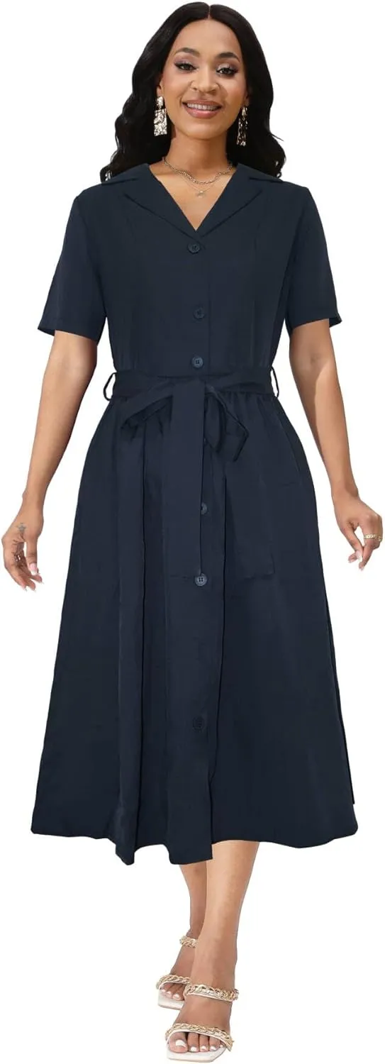 IbuduSexy Church Dresses for Women Maxi Dresses for Women 2025 Casual Office Dress African