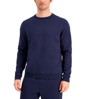 ID Ideology Men's Fleece Pullover Crewneck Sweatshirt Navy Blazer Size 3XL