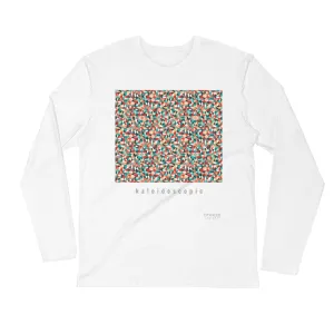 'Kaleidoscopic' unisex long-sleeved shirt (slim fit)