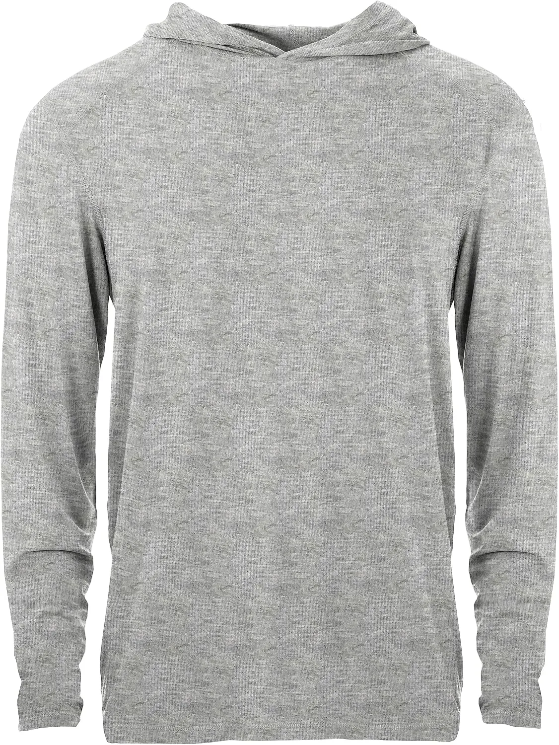 KICKEE Mens Long Sleeve Hooded Tee, Ultra Soft Bamboo Viscose, All-Day Comfy Hoodie T-Shirt