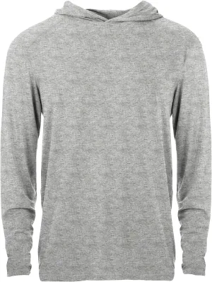 KICKEE Mens Long Sleeve Hooded Tee, Ultra Soft Bamboo Viscose, All-Day Comfy Hoodie T-Shirt
