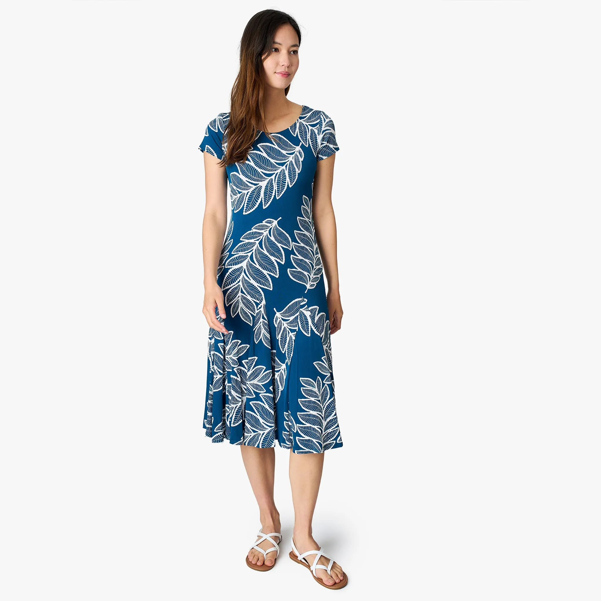 Leafy Elegant Dress