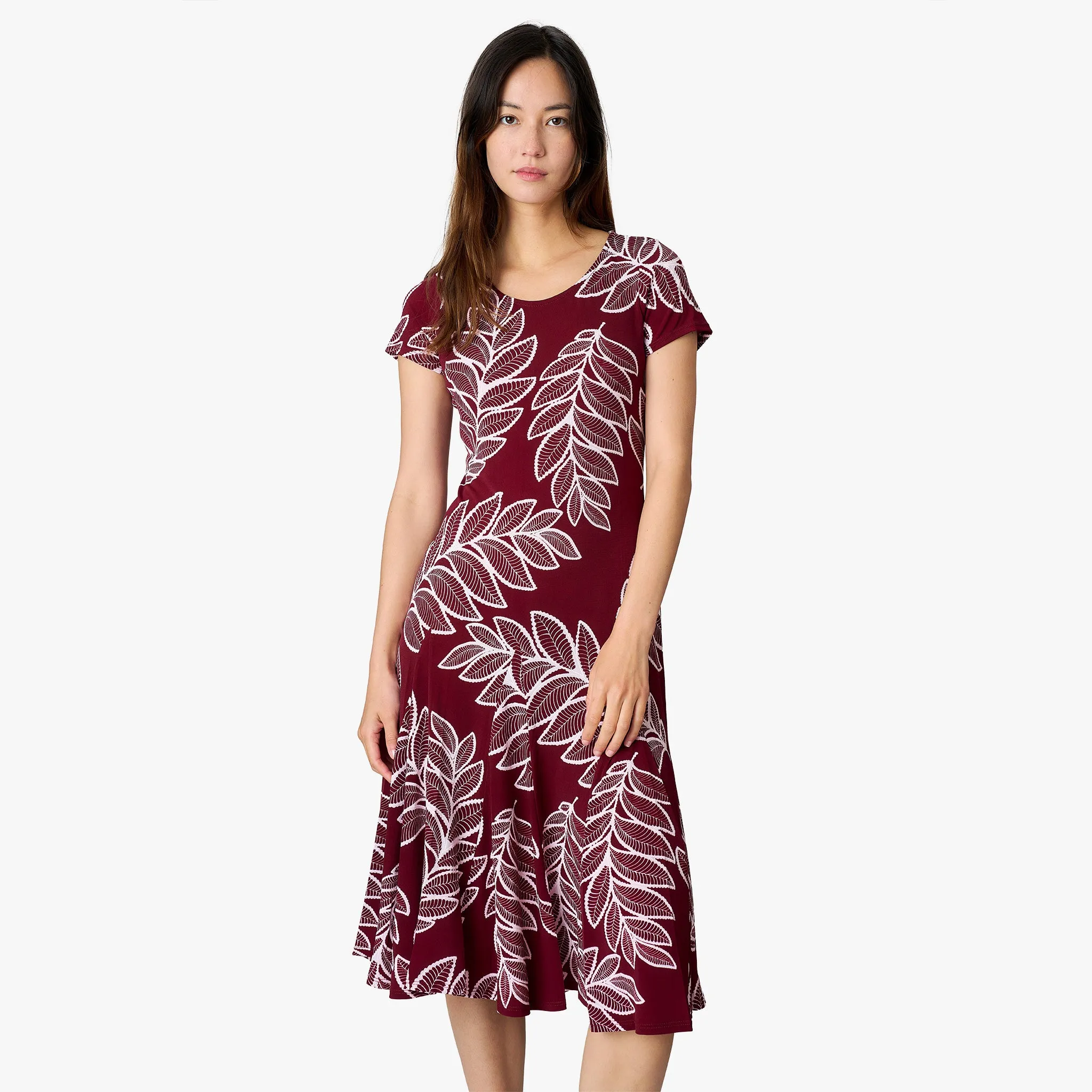 Leafy Elegant Dress