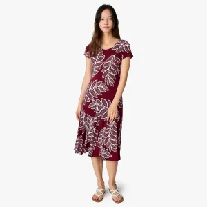 Leafy Elegant Dress