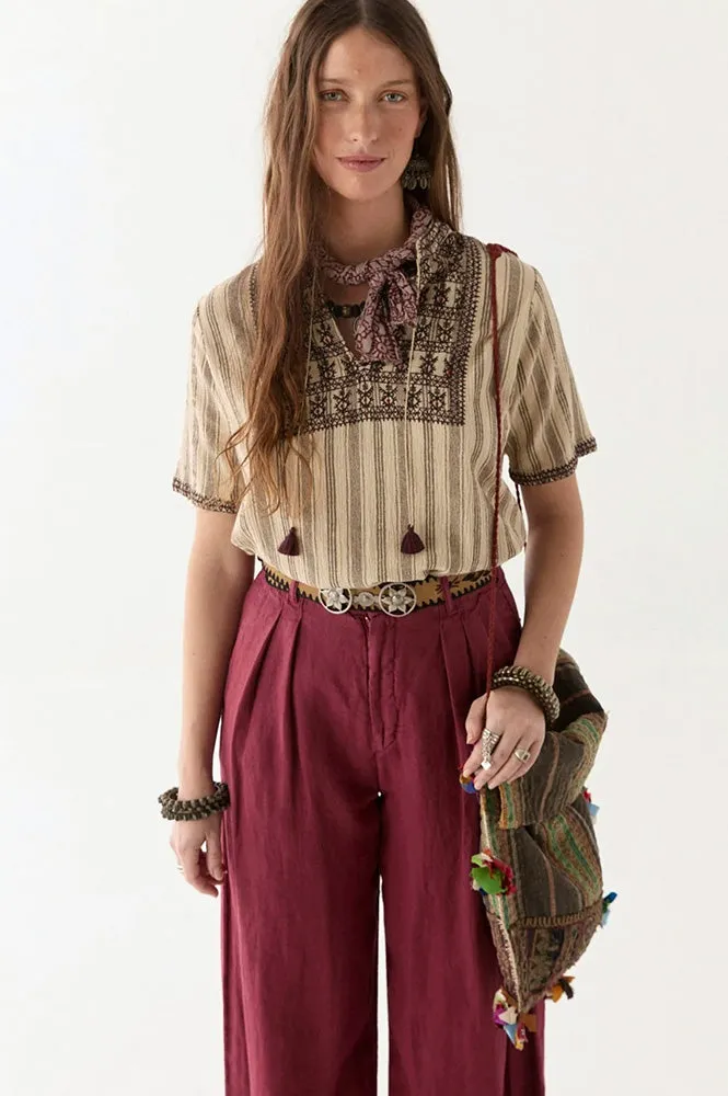 Maison Hotel Berenson Marisa Sauvignon Trousers