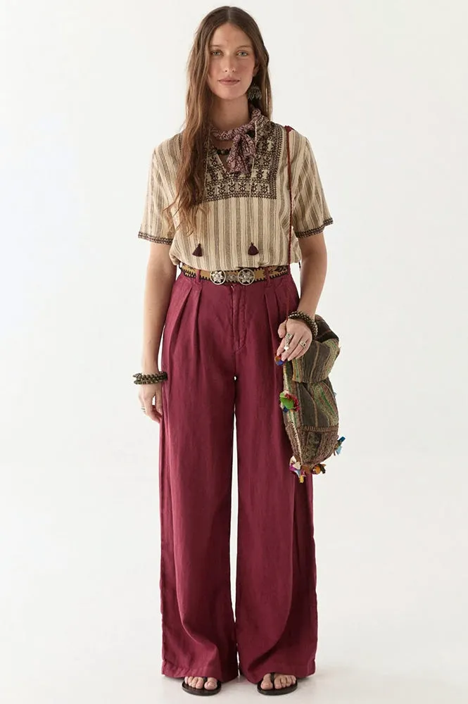 Maison Hotel Berenson Marisa Sauvignon Trousers