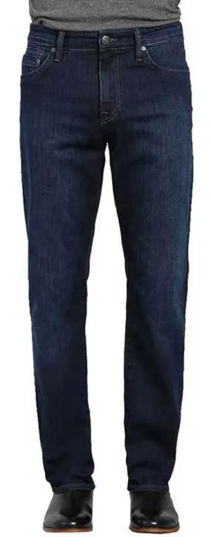 Mavi Men's Matt Size 32/32 Relaxed Rise Dark Indigo Williamsburg Jeans