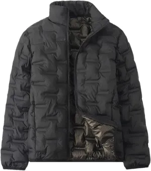 Men's Fashion Large Size Cotton-Padded Jacket Casual Loose Thick Warm Coat