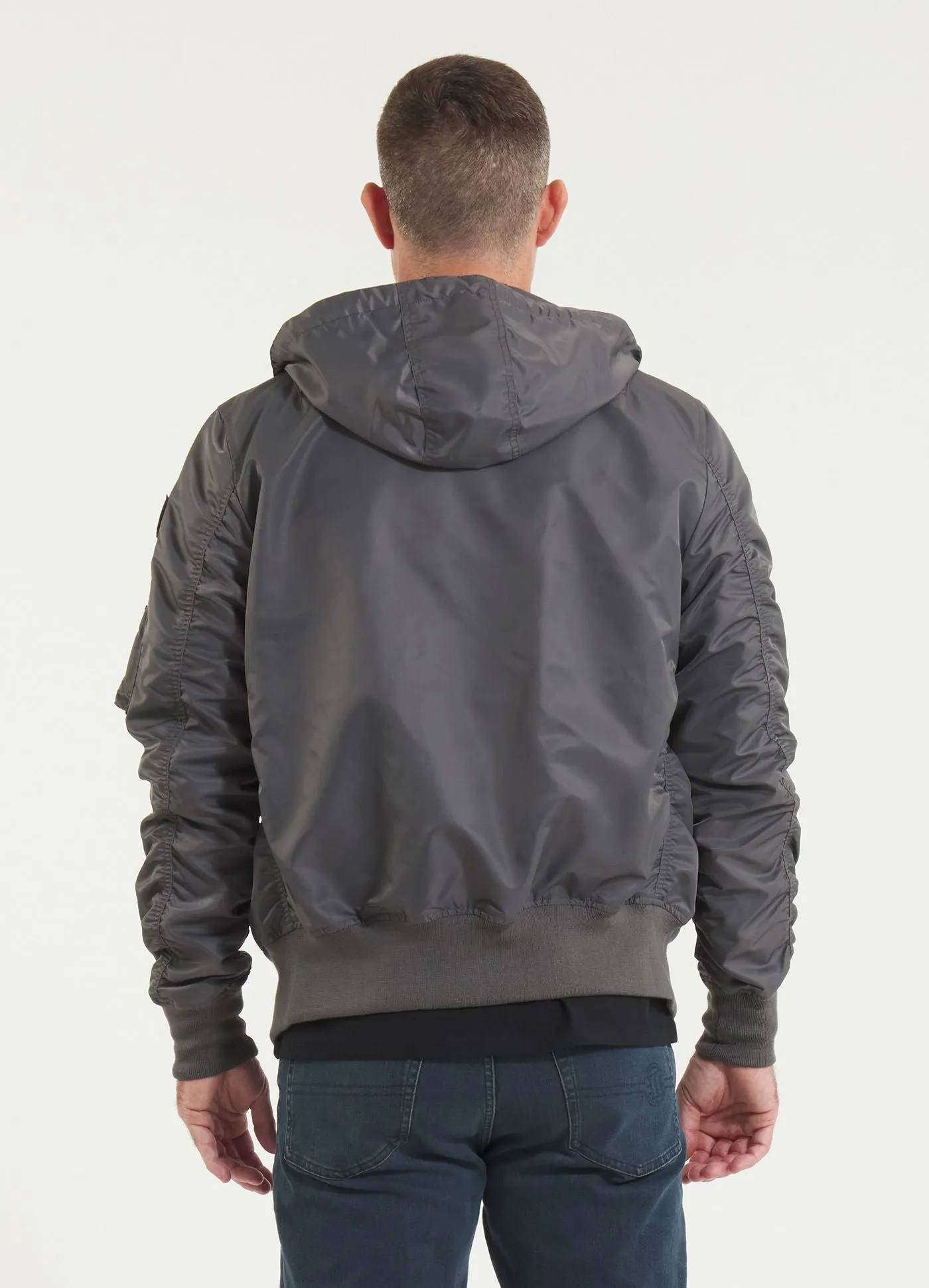 Men's hooded jacket Starwood II - Graphite