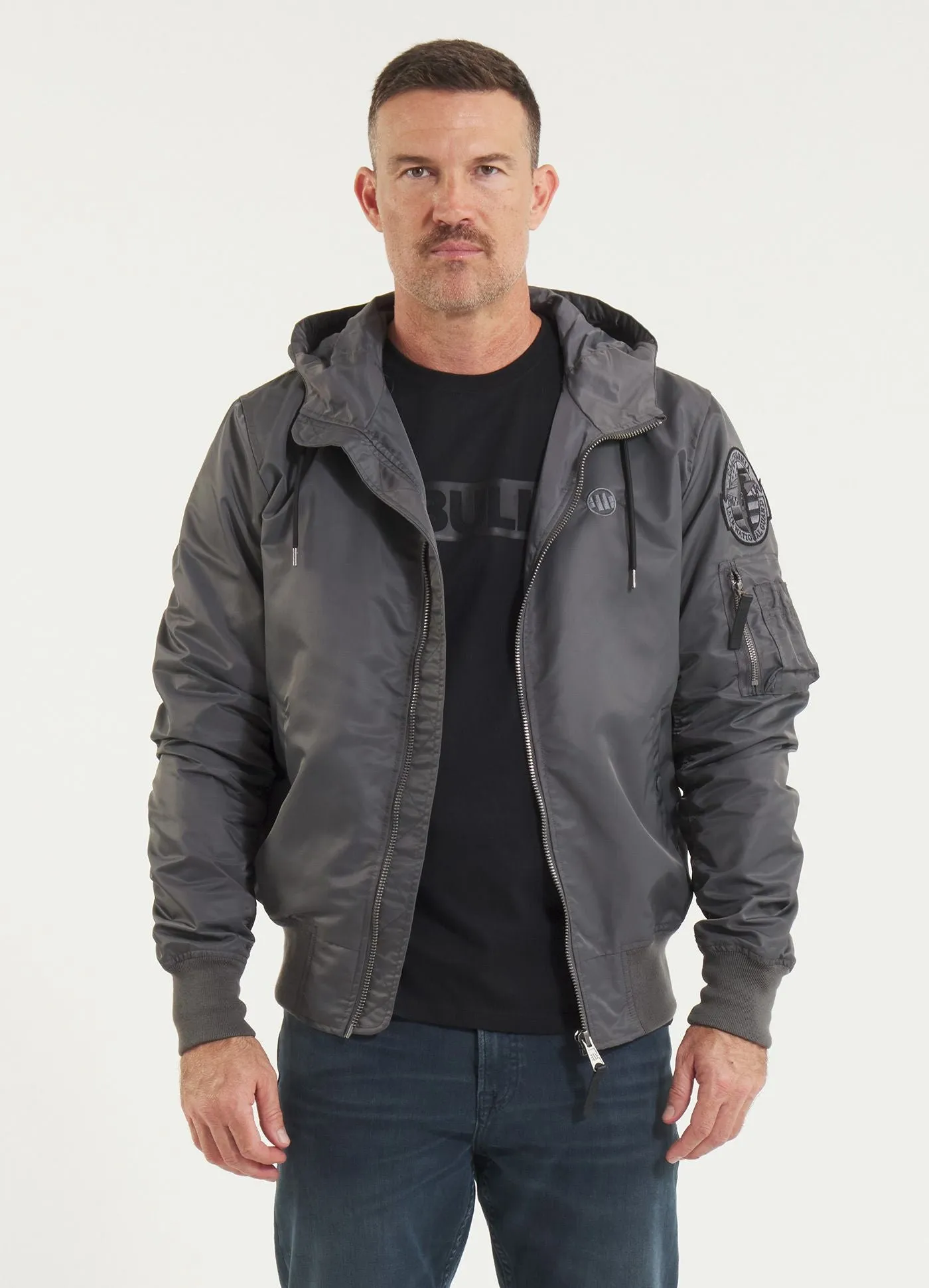 Men's hooded jacket Starwood II - Graphite