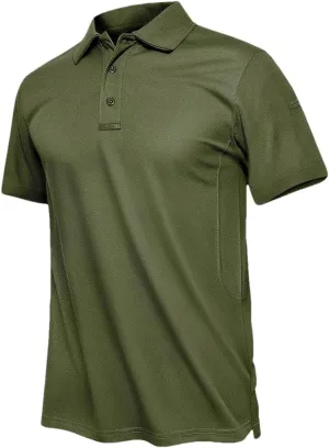 Men's Quick Dry Sports Comfortable T-Shirt Short Sleeve Fit Collared Shirts Comfortable Breathable Tops