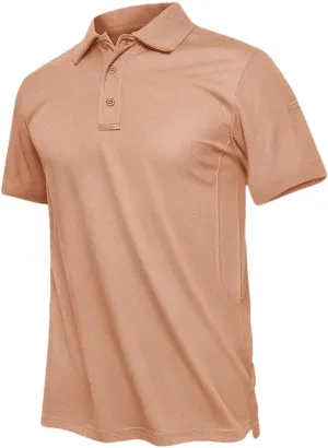 Men's Quick Dry Sports Comfortable T-Shirt Short Sleeve Fit Collared Shirts Comfortable Breathable Tops