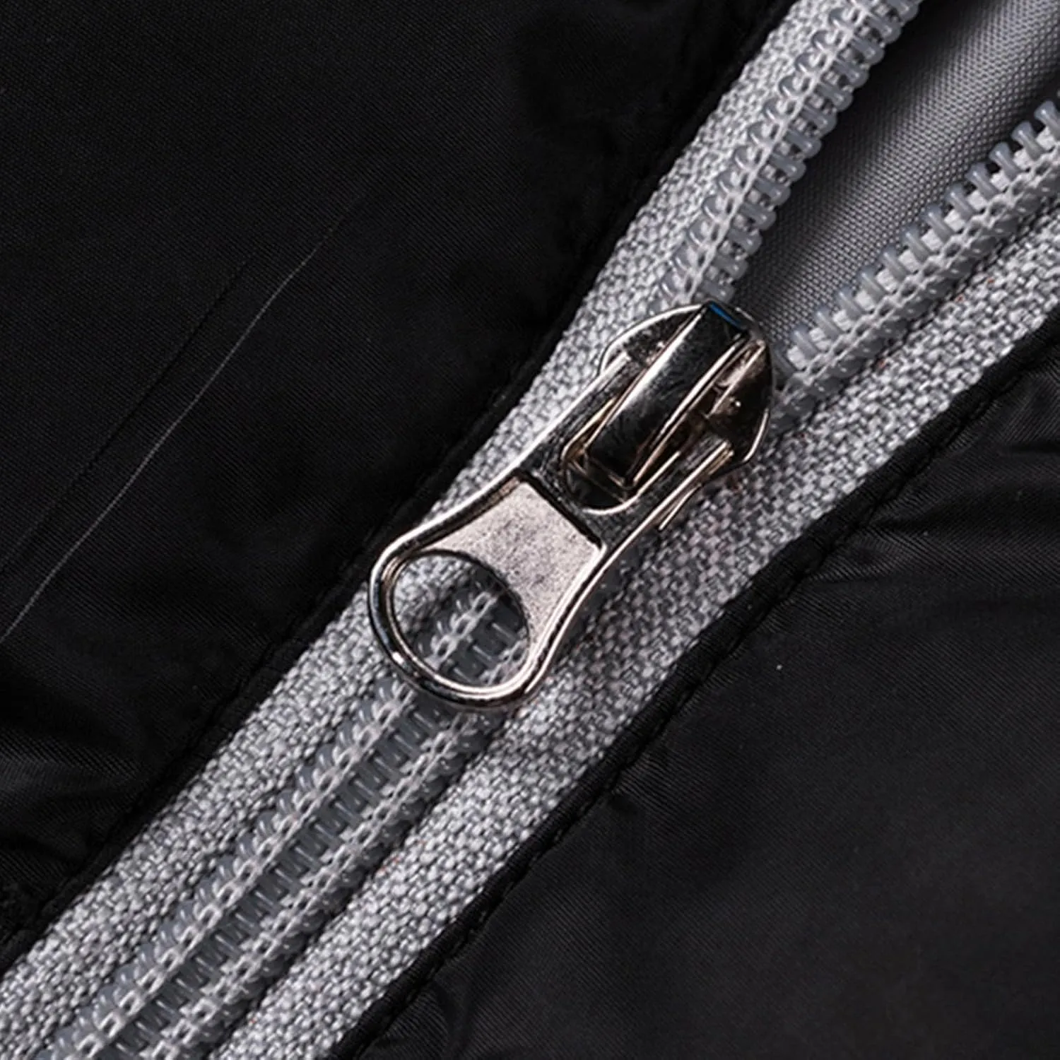 Men's Slim Fit Winter Jacket Winter Warm Zipper Stand Collar Jacket Male Thicken Parka Quilted Cotton-Padded Coats