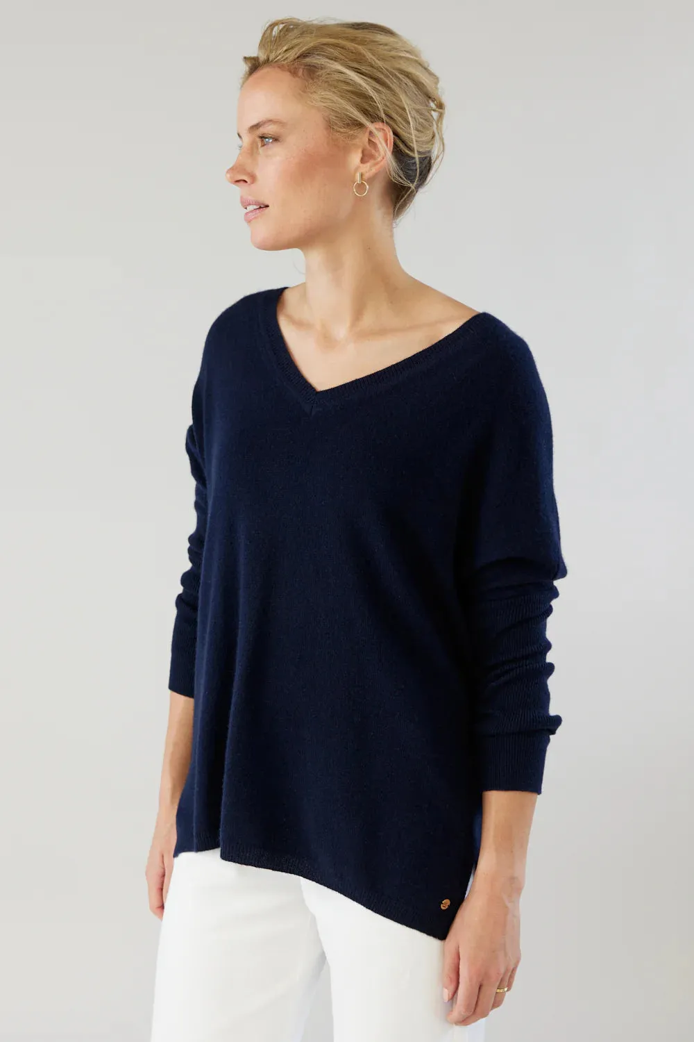 Mia Fratino - Boyfriend Vee - French Navy
