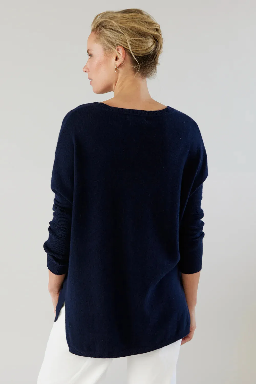 Mia Fratino - Boyfriend Vee - French Navy
