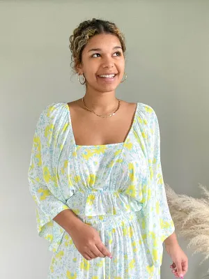 Monarch Top - Baby Blue