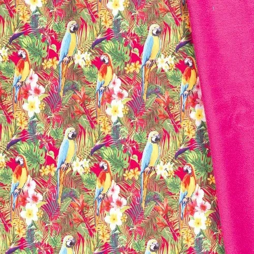Neon Parrot Soft Shell - Fuschia