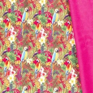 Neon Parrot Soft Shell - Fuschia