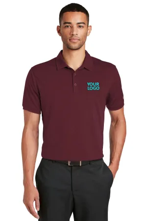 Nike Dri-FIT Players Modern Fit Custom Polos, Team Red