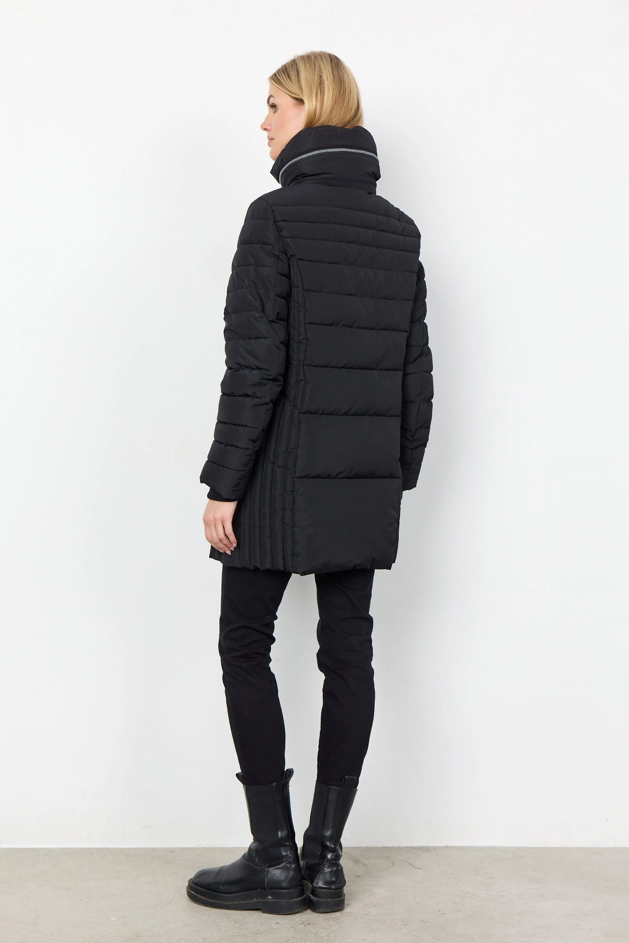 Nina Quilted Jacket - Black