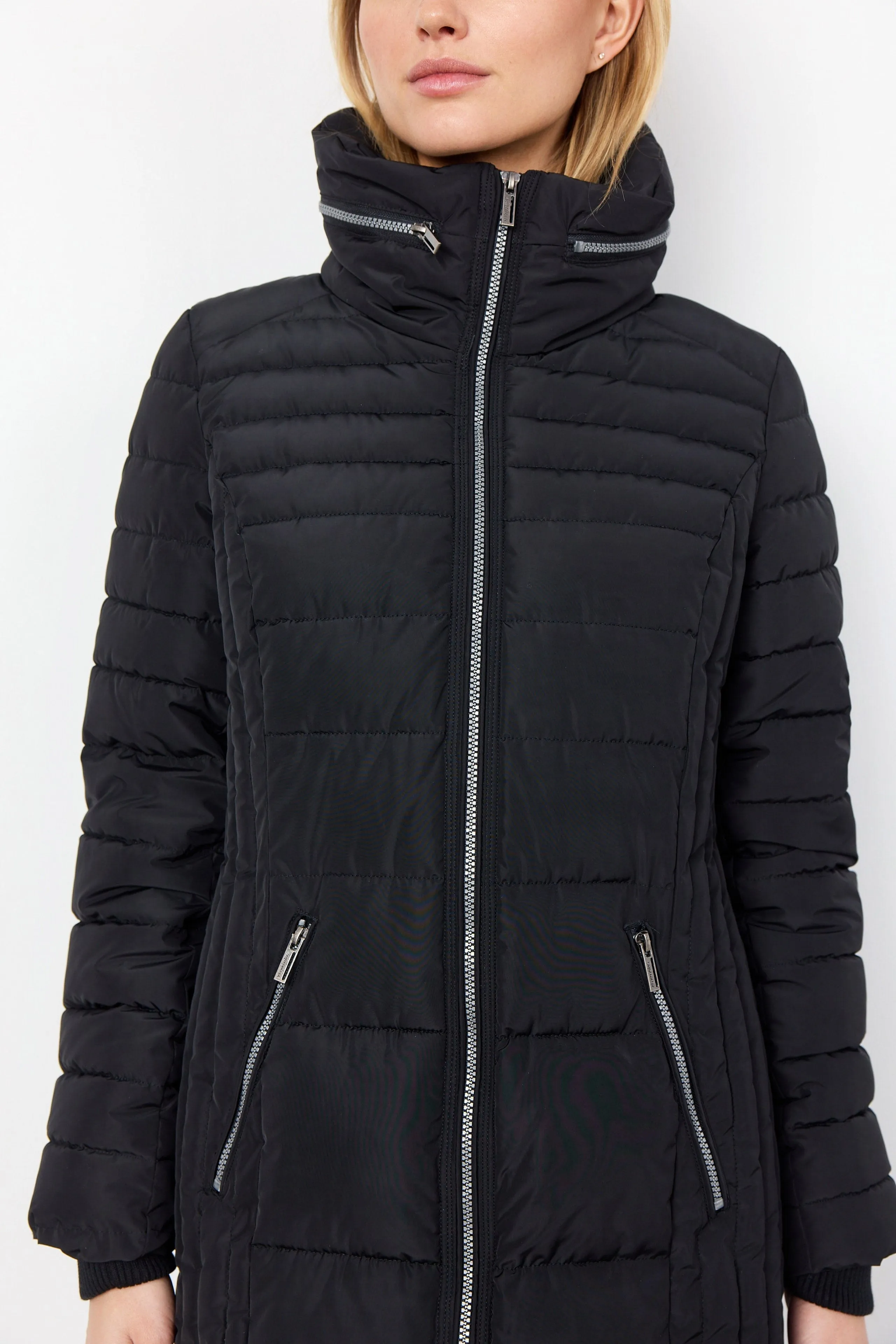 Nina Quilted Jacket - Black