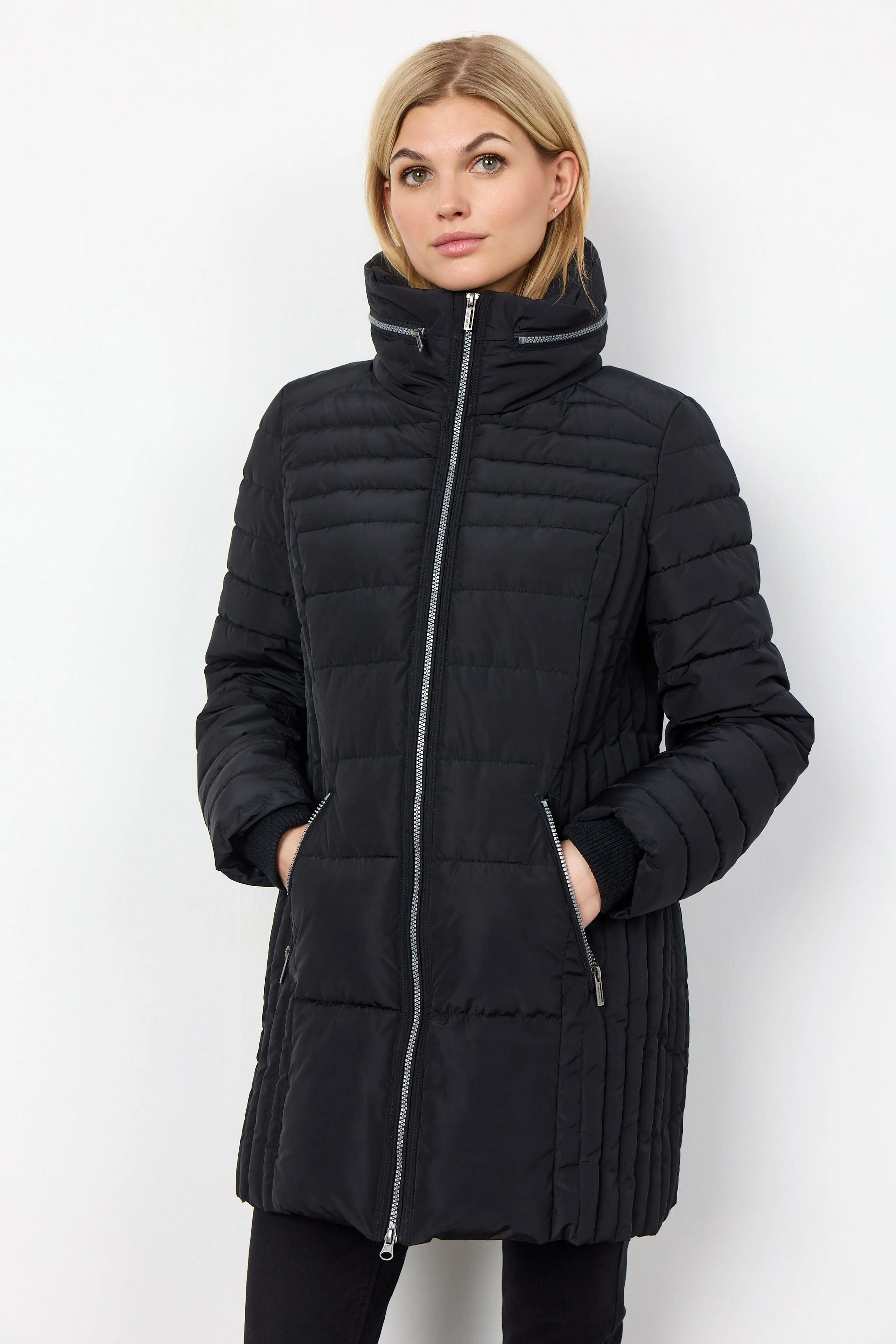 Nina Quilted Jacket - Black