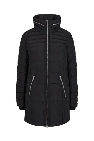 Nina Quilted Jacket - Black