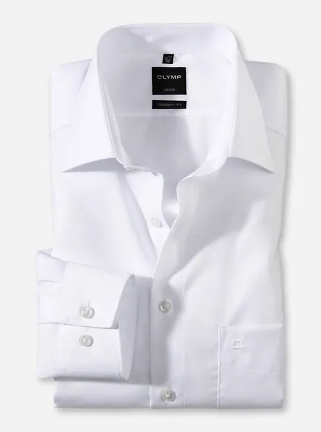 OLYMP -  Luxor, Modern Fit, White