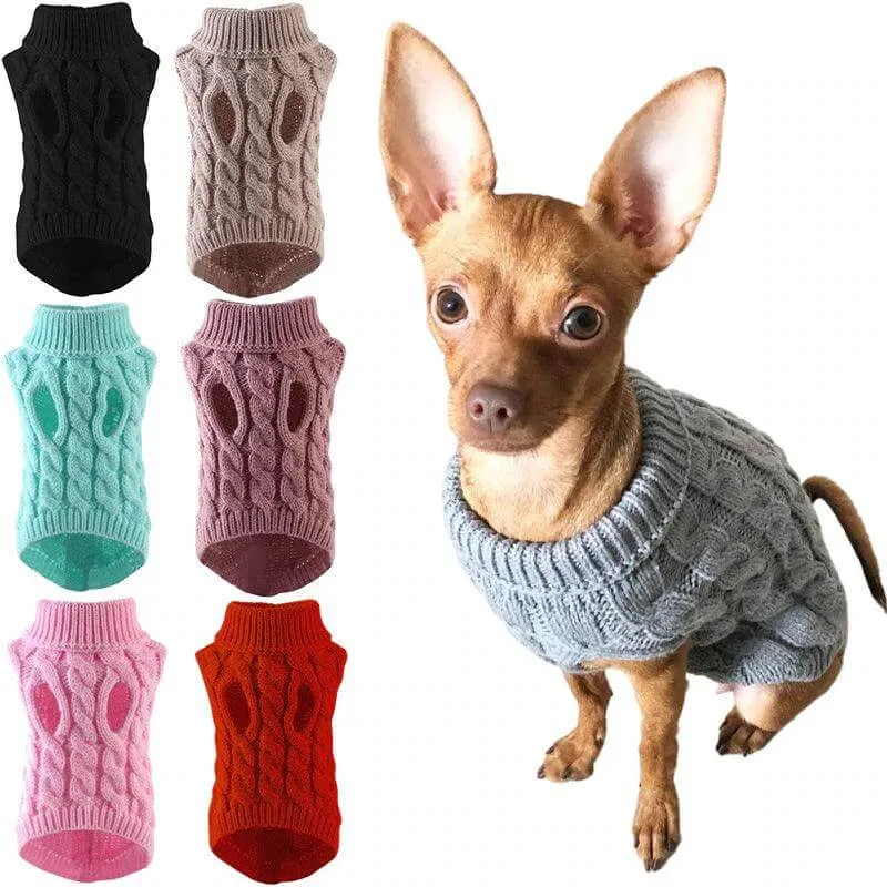 Pet Turtleneck Sweaters