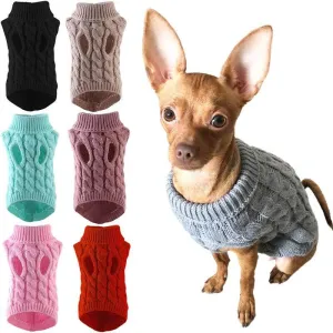 Pet Turtleneck Sweaters