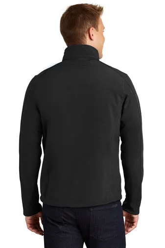 Port Authority Soft-Shell Black Jacket J317W (Men's)