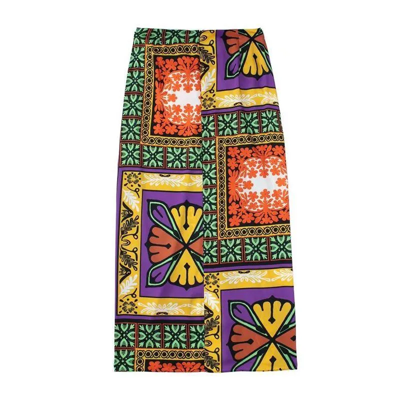 Retro knotted two piece set Elegant Suit for slim women