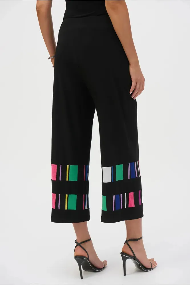 SS25 Joseph Ribkoff Print Culotte Pants