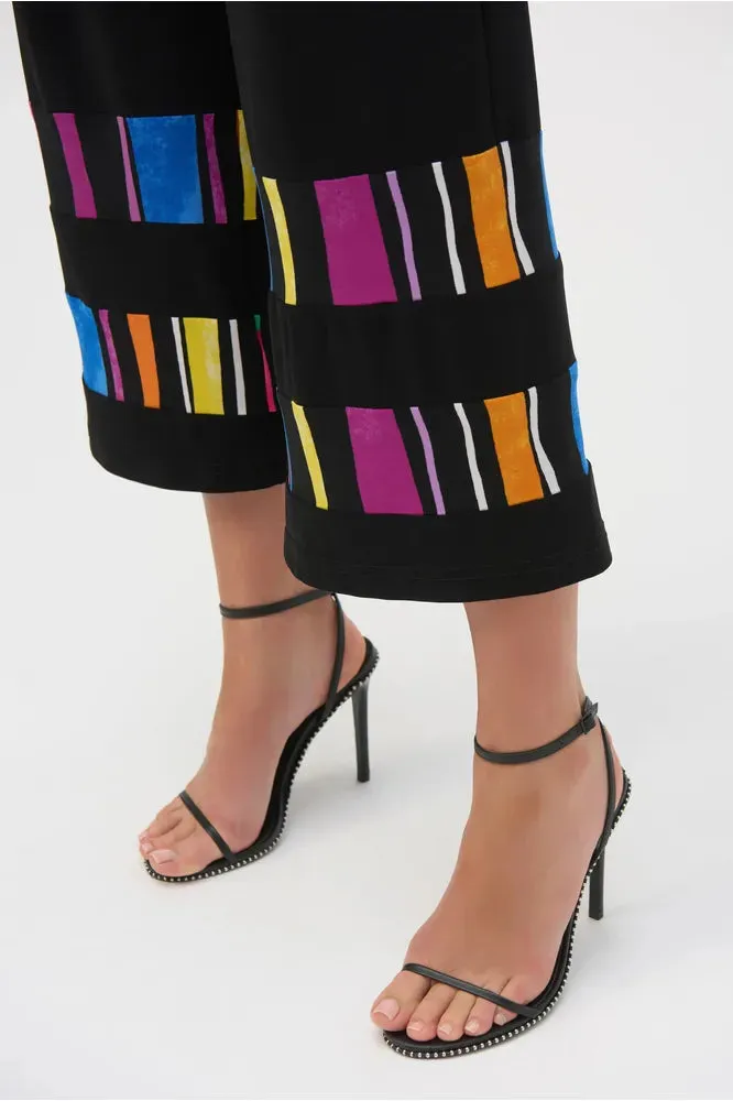 SS25 Joseph Ribkoff Print Culotte Pants