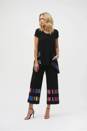 SS25 Joseph Ribkoff Print Culotte Pants