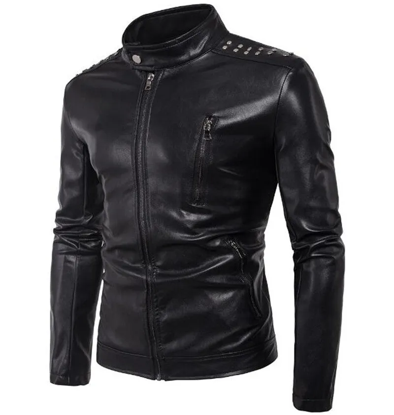 Studded Leather Jacket