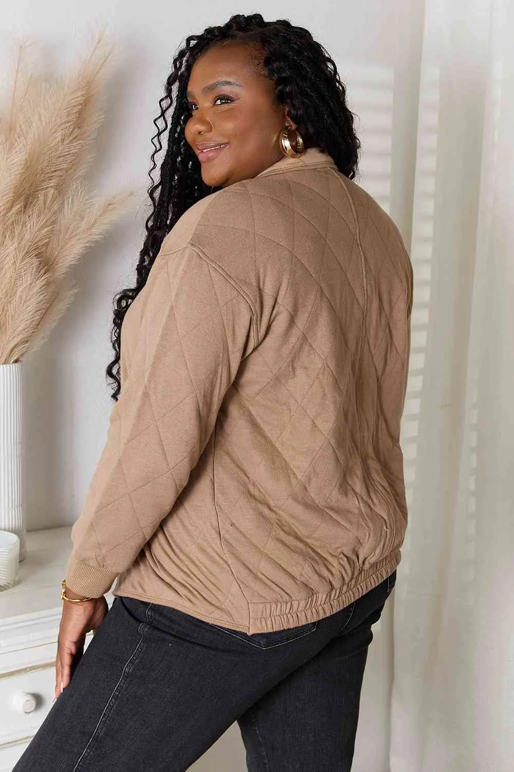 Sydney Zip-Up Jacket with Pockets