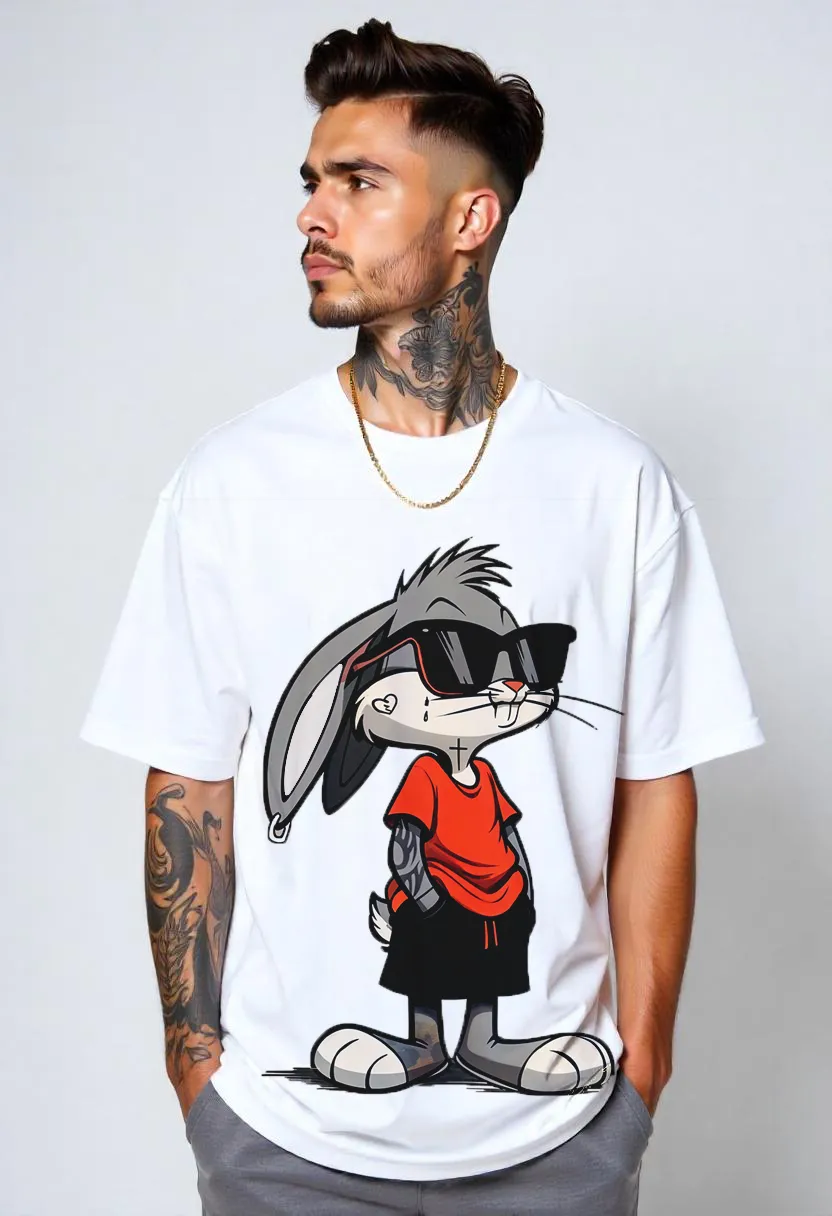 T-Shirt - Bad Bunny - Oversized
