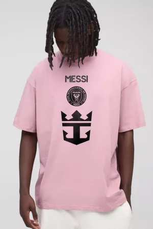 T-Shirt - Royal Caribbean x Messi - Oversized