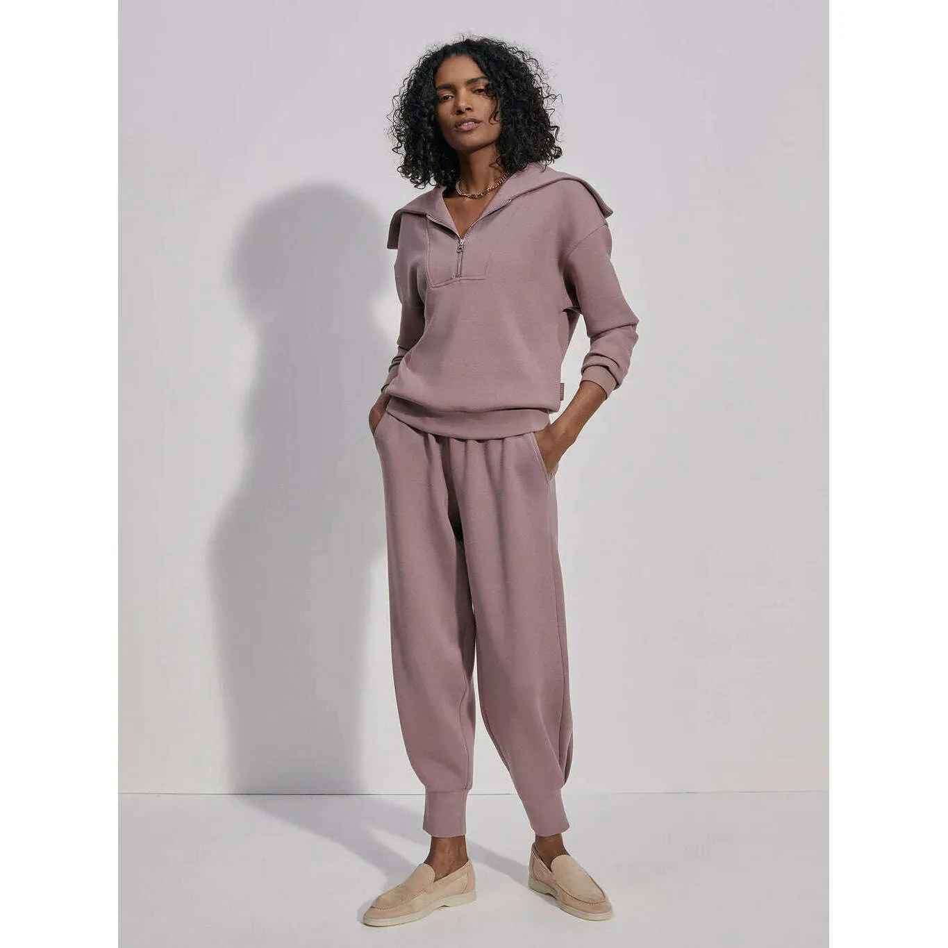 Varley Relaxed Pant 27.5 in Antler