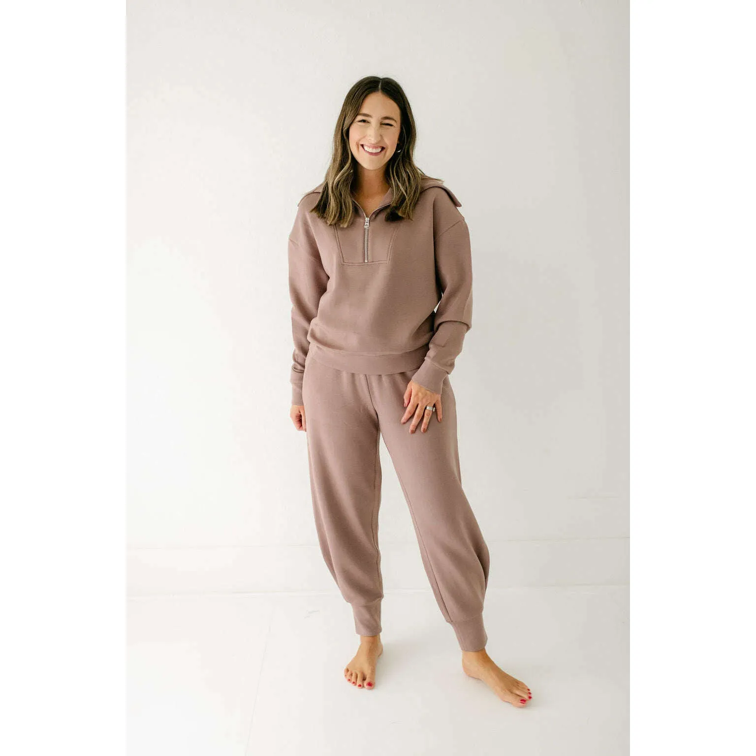 Varley Relaxed Pant 27.5 in Antler