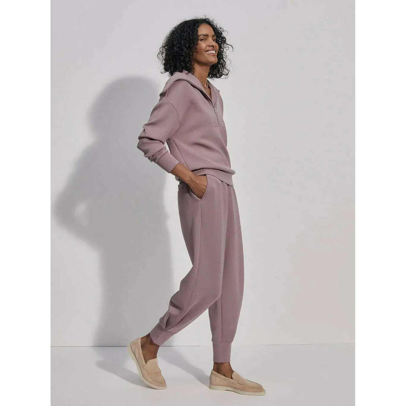 Varley Relaxed Pant 27.5 in Antler