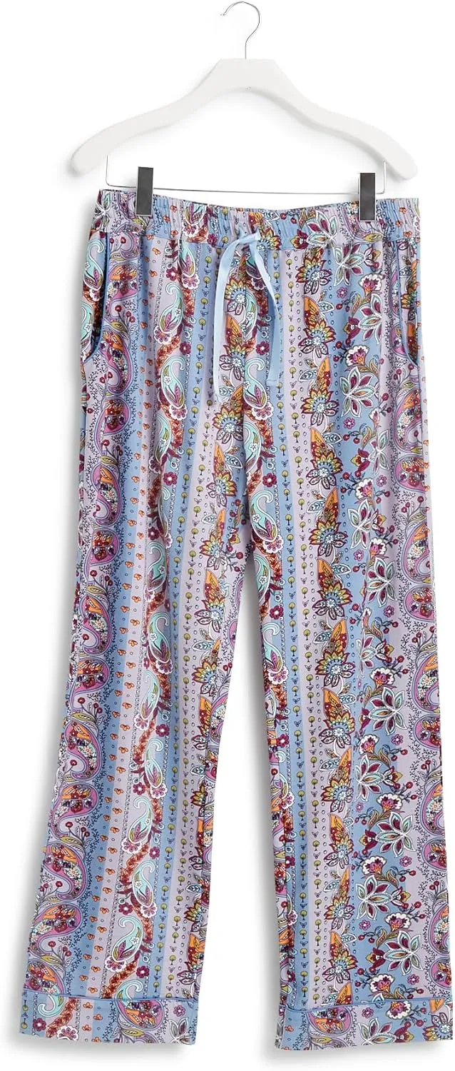 Vera Bradley Women's Cotton Flannel Pajama Pants with Pockets (Extended Size Range)