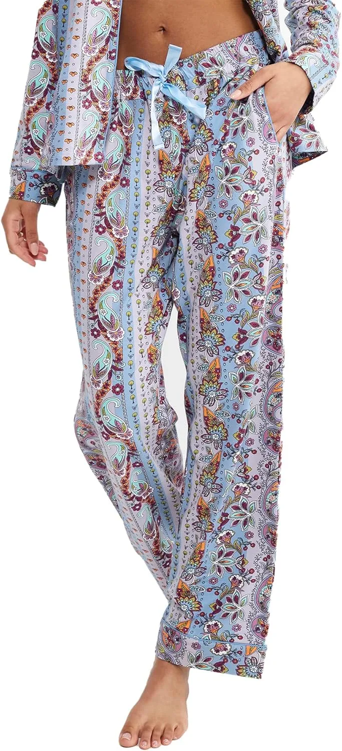 Vera Bradley Women's Cotton Flannel Pajama Pants with Pockets (Extended Size Range)