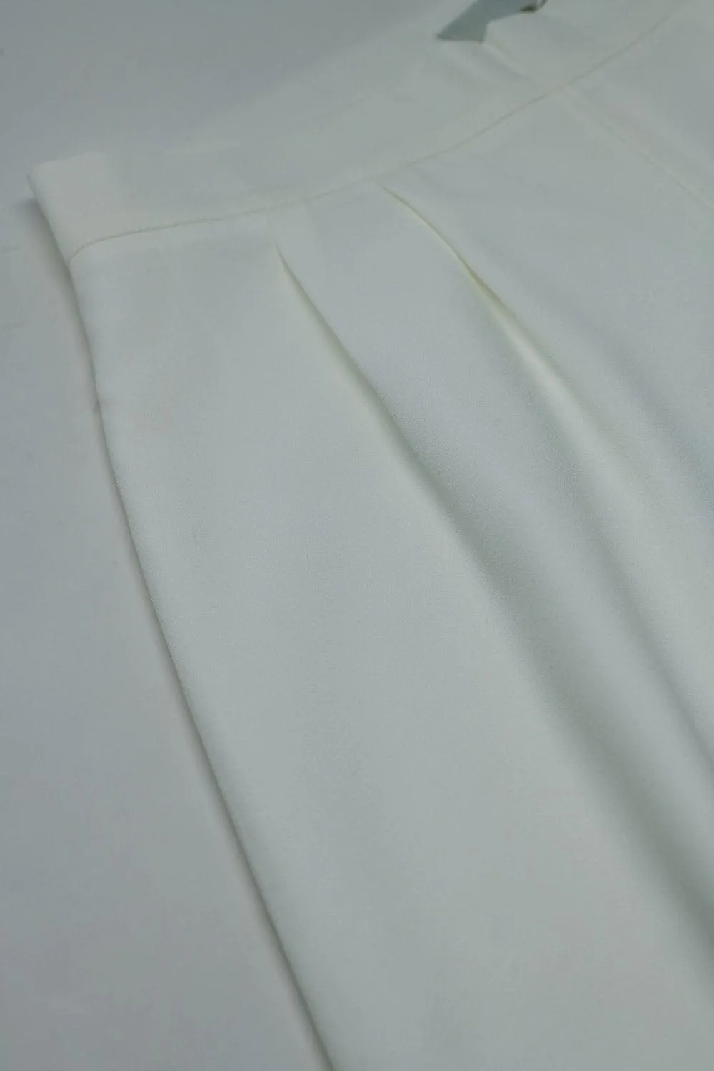 Wide Leg Pants In White