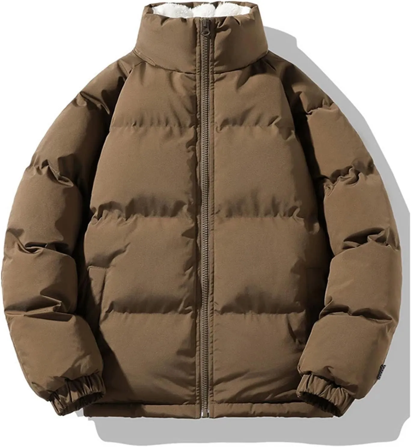 Winter Men's Warm Jacket Male Cotton Thicken Padded Coats Casual Outwear Men Stand Collar Down Thermal coat