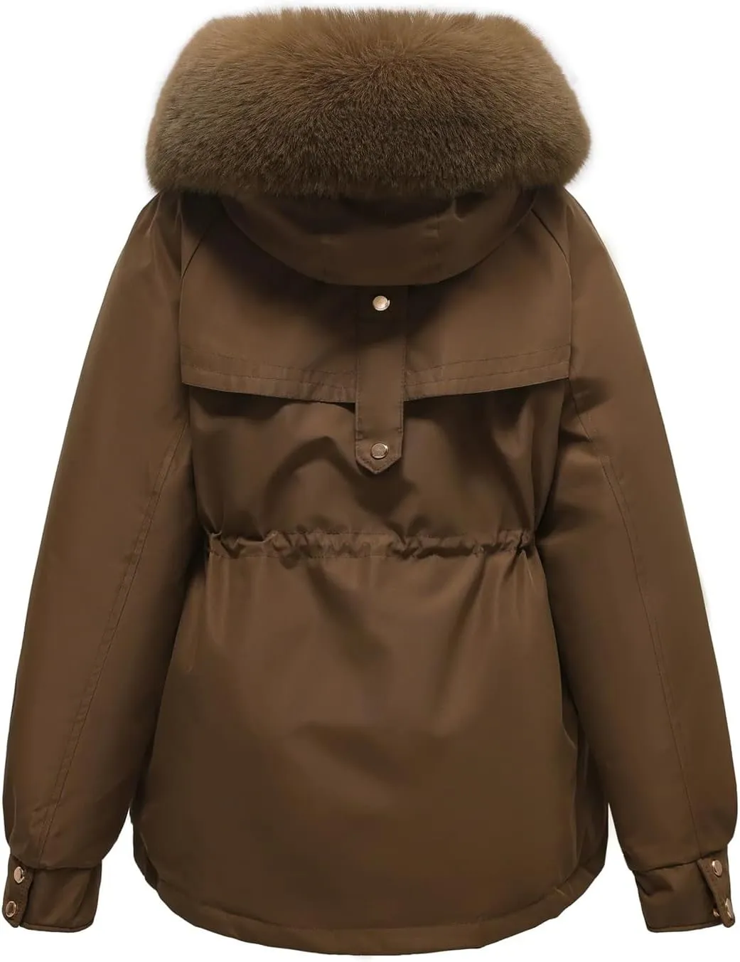 Winter Padded Jacket Women's Down Cotton Jacket Furs Collar Thicken Warm Parkas Fashion Female Loose Coats
