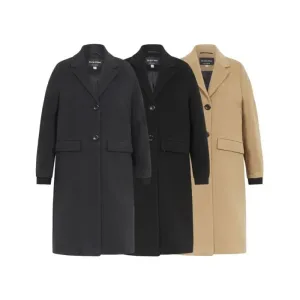 Women’s Wool Blend Winter Warm Knee Length Coat