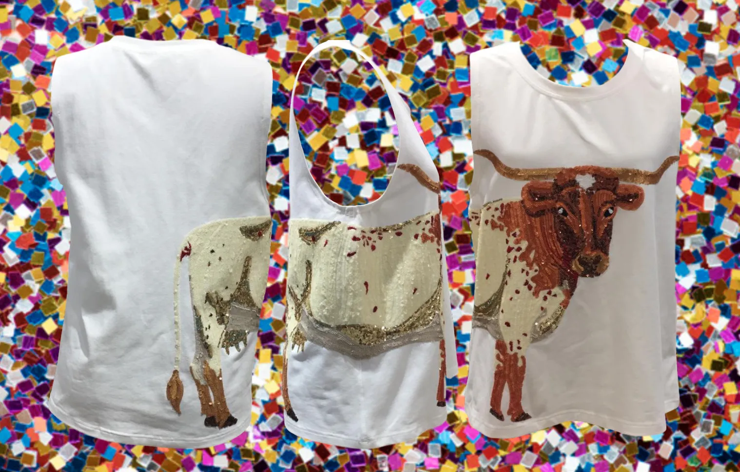 Wrap-Around Longhorn Tank